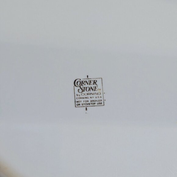 VTG Lot of 3 Cornerstone Summer Mist Corningware Dinner Plates + Bowl USA - Picture 6 of 6